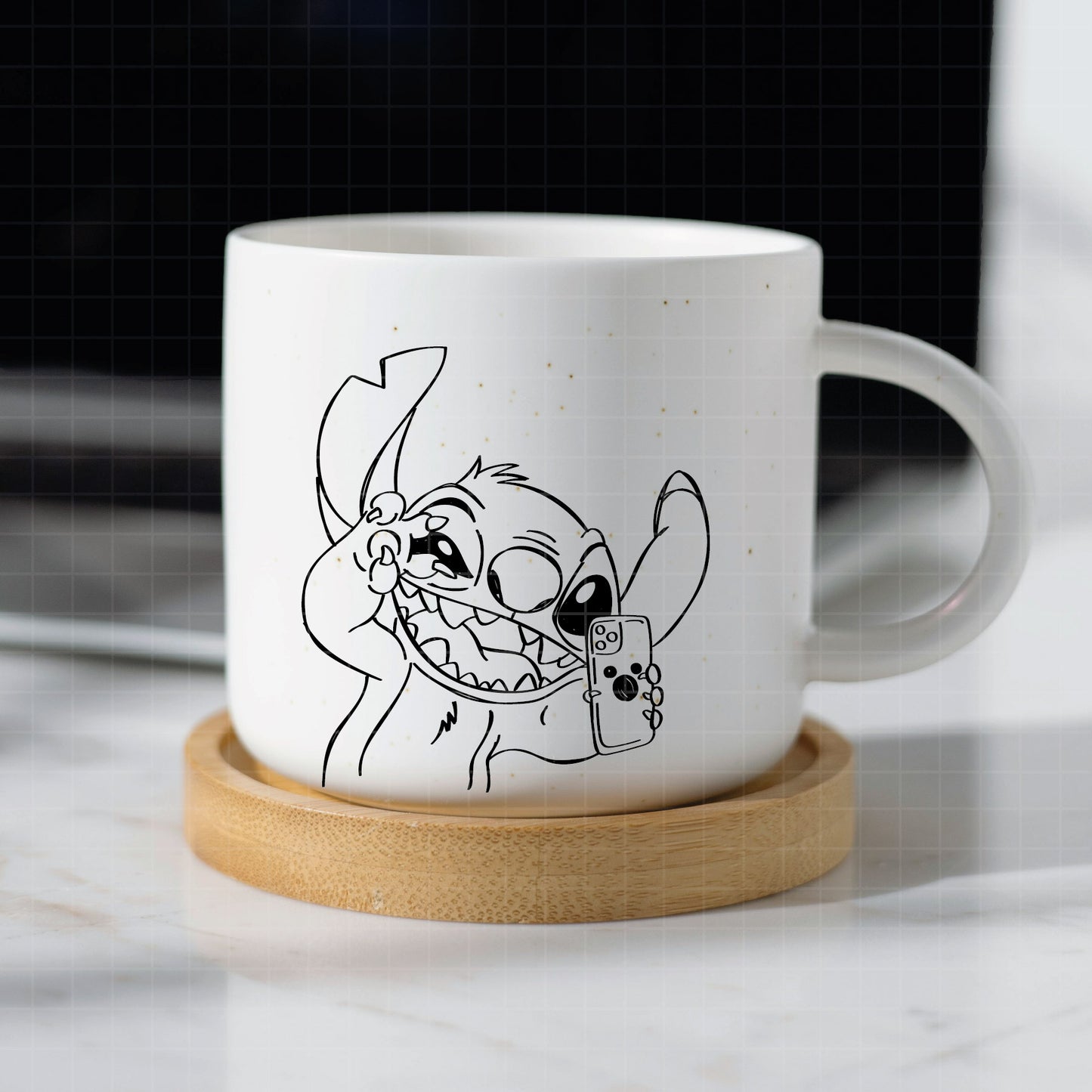 COD3468 - Stitch svg, Best teacher ever svg, disney svg, stitch sketch png