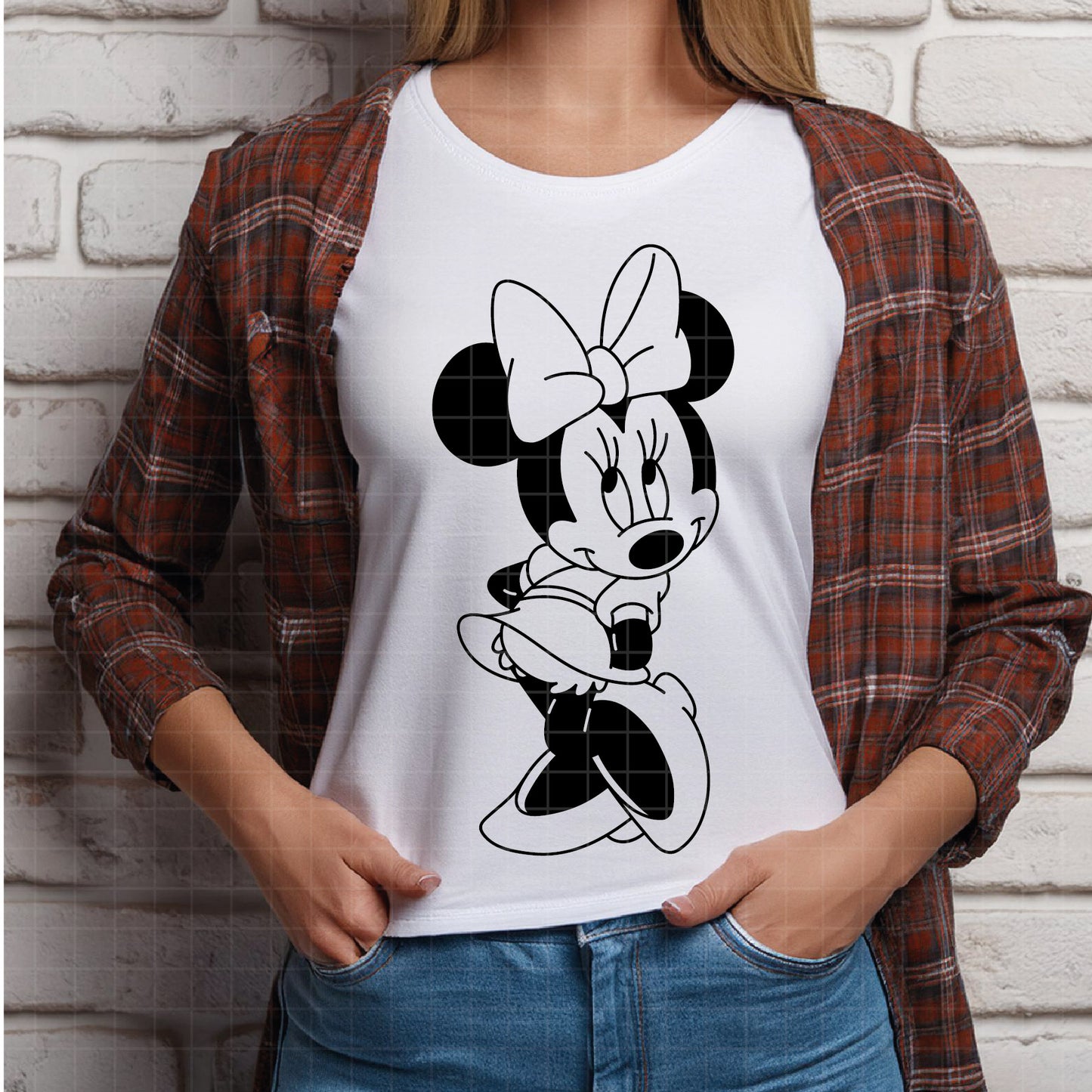 COD3469 - Minnie svg, Disney svg, disneyland t shirt svg, Disney svg, dtf, sublimation