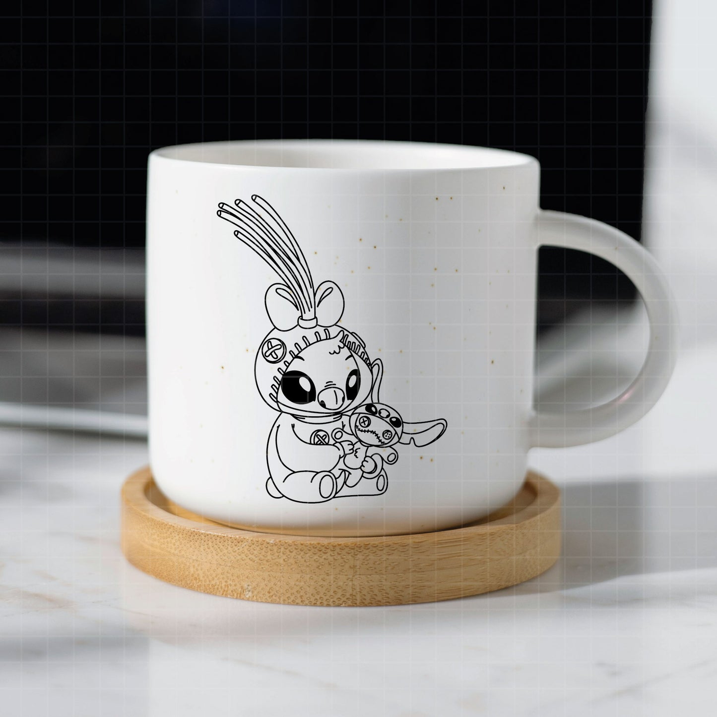 COD3571 - Stitch svg, Best teacher ever svg, disney svg, stitch sketch png