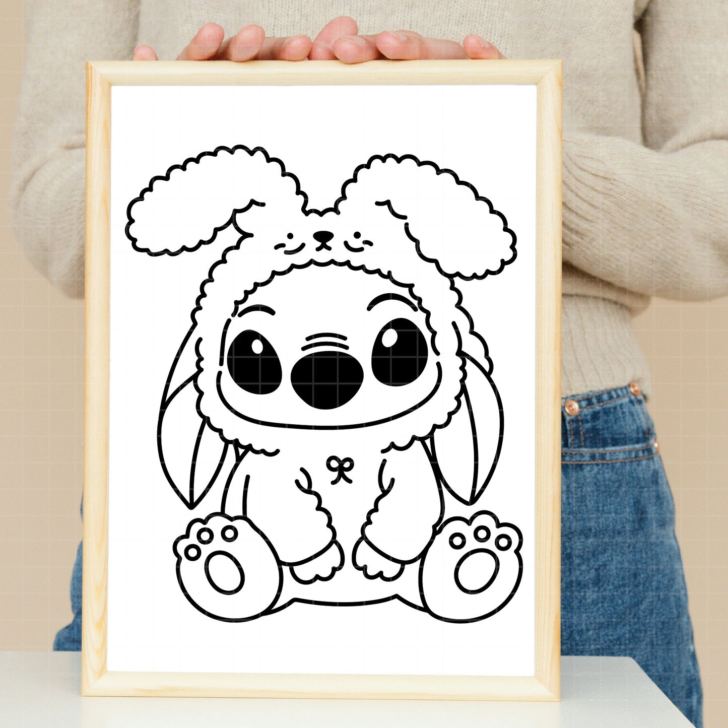 COD3581 - Stitch svg, Best teacher ever svg, disney svg, stitch sketch png