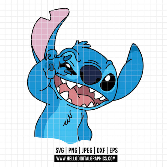 COD3587 - Stitch svg, Best teacher ever svg, disney svg, stitch sketch png