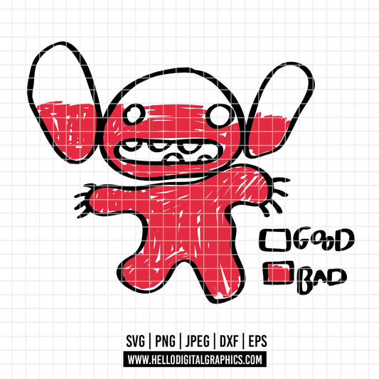 COD3589 - Stitch svg, Best teacher ever svg, disney svg, stitch sketch png