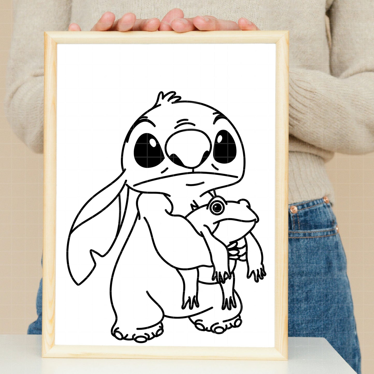COD3597 - Stitch svg, Best teacher ever svg, disney svg, stitch sketch png