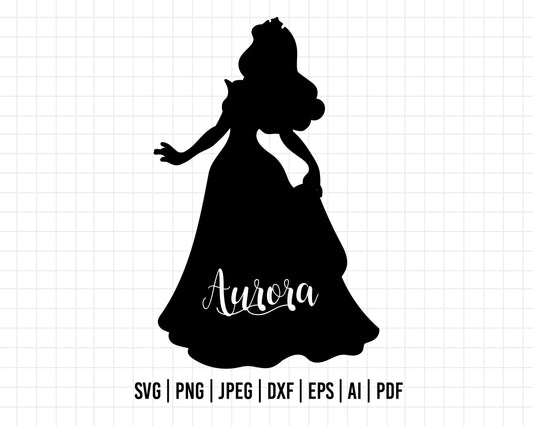 COD36-Aurora svg, Princess svg, Sleeping Beauty svg, disney svg, princess svg, Cricut, Silhouette