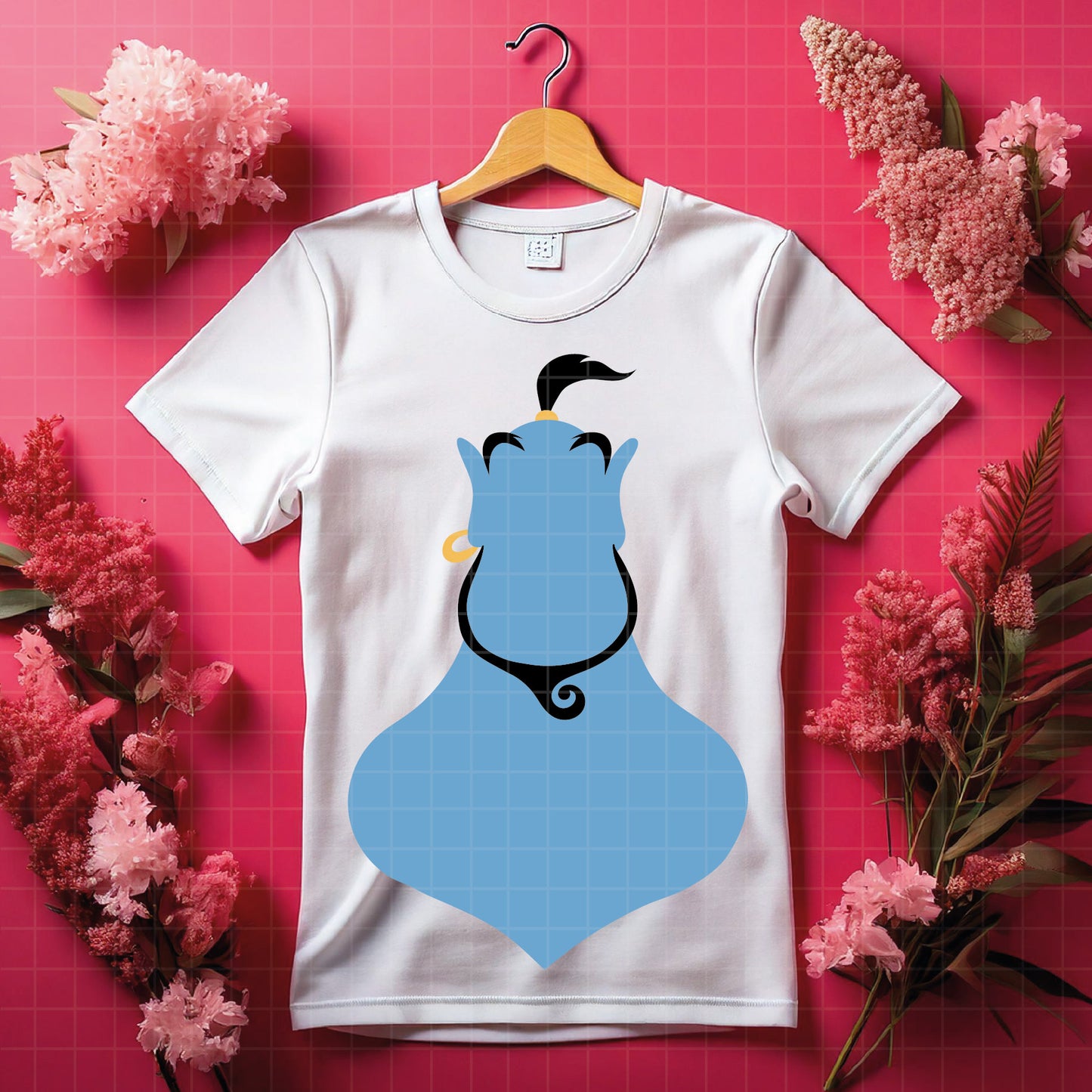 COD3600 - Genie svg, aladdin genie, Aladdin svg, Princess svg, silhouette svg, disney svg