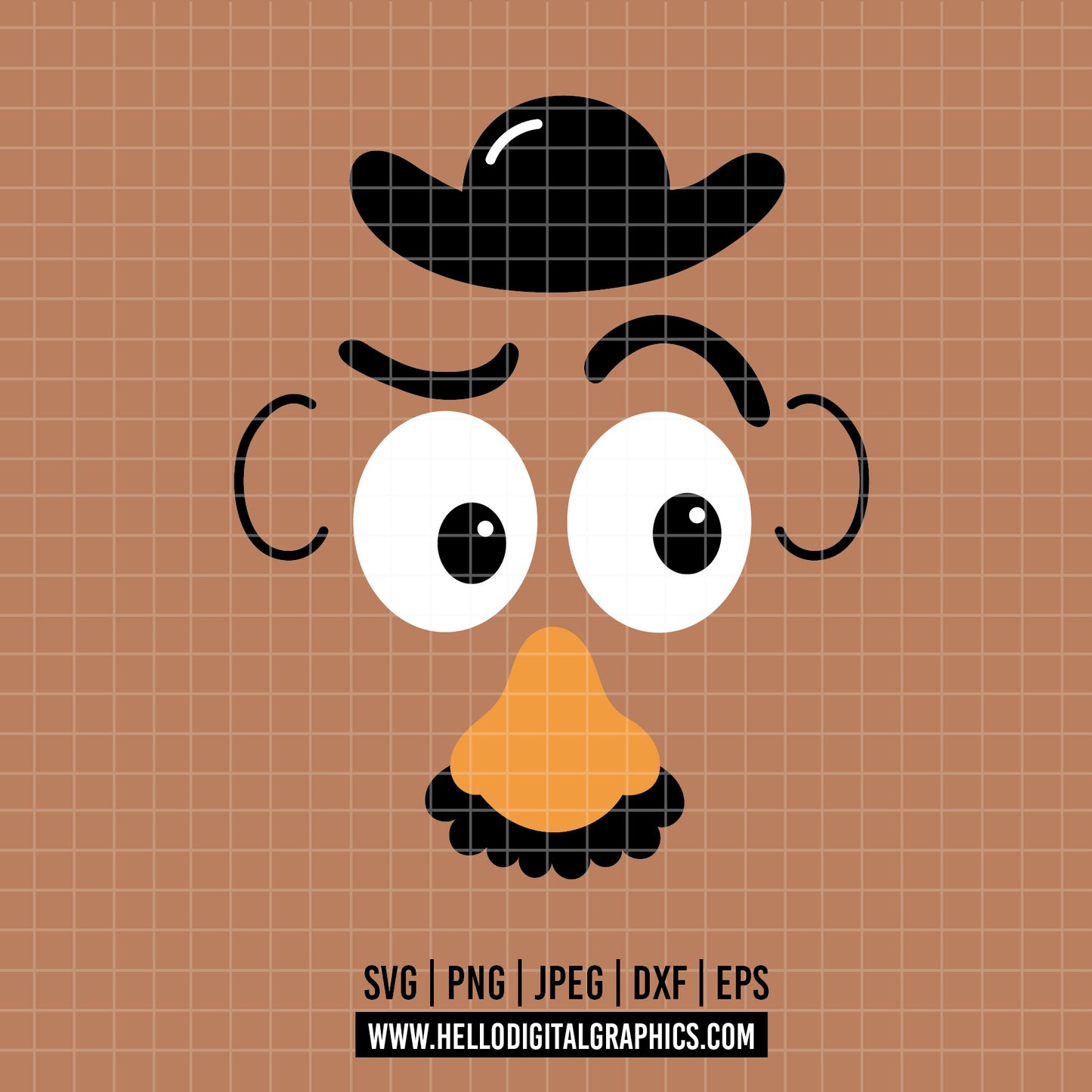 COD3601 - Mr. Potato Head png, Toy Story PNG, Toy Story Clipart, Toy Story SVG