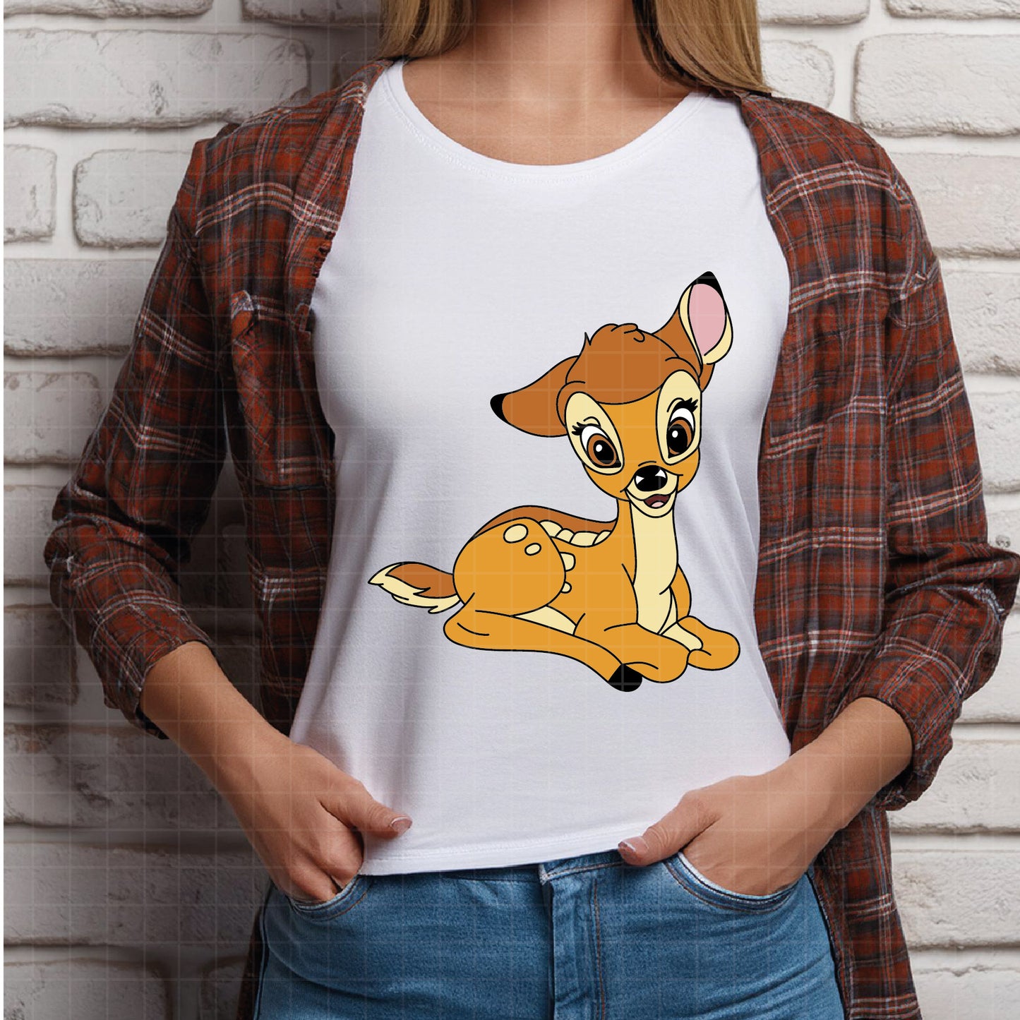 COD3605 - bambi svg, bambi png, bambi clipart, disney svg, cricut, silhouette