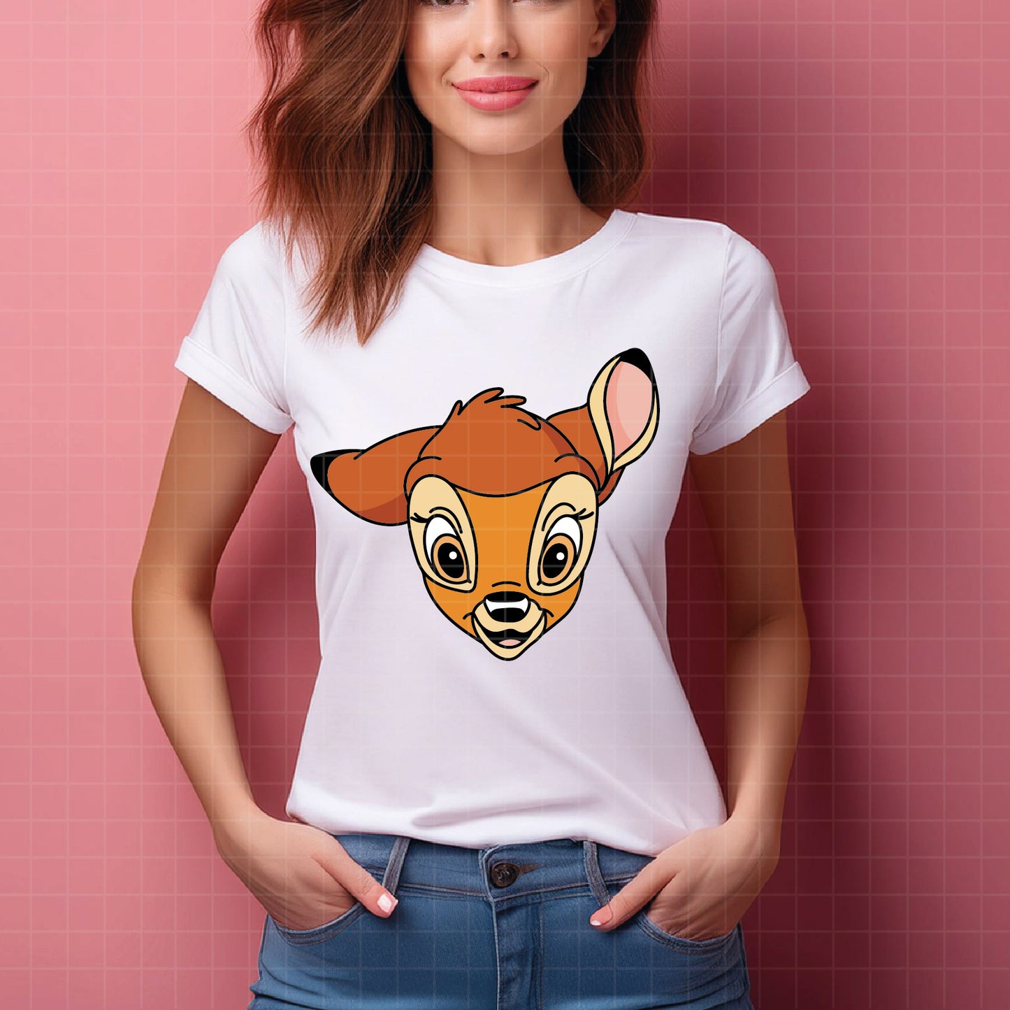 COD3607 - bambi svg, bambi png, bambi clipart, disney svg, cricut, silhouette