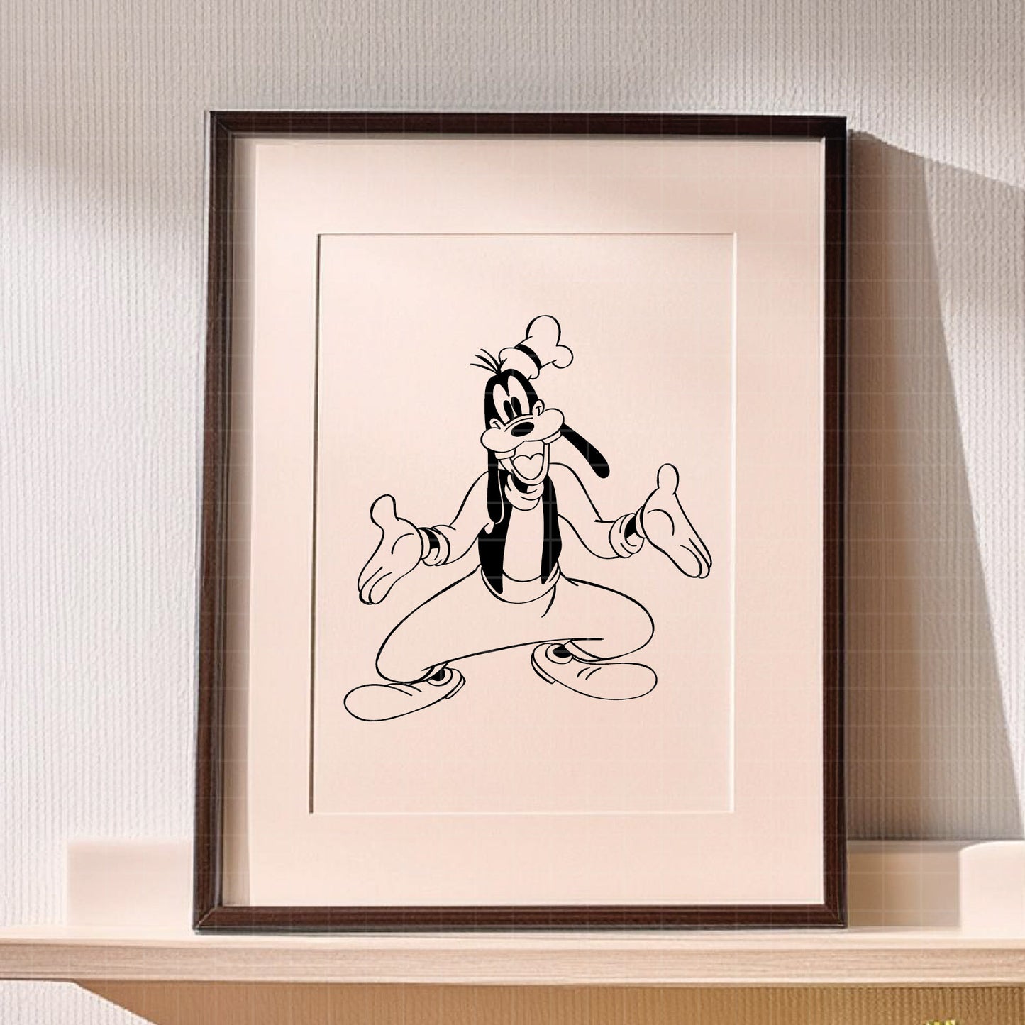 COD3624 - Goofy baby svg, Disney svg, goofy clipart, goofy dtf, Silhouette, Cricut