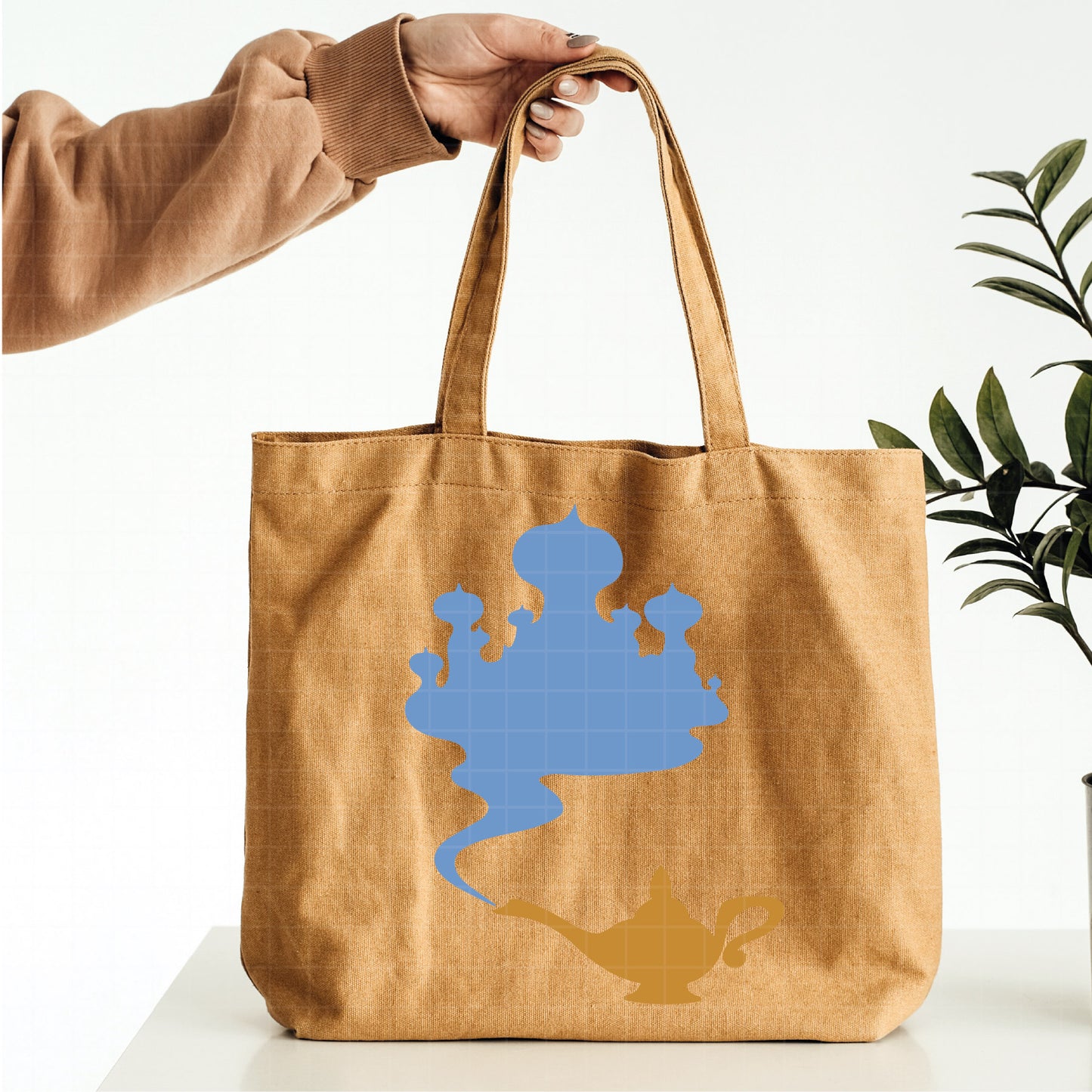 COD3627 - Genie svg, aladdin genie, Aladdin svg, Princess svg, silhouette svg, disney svg