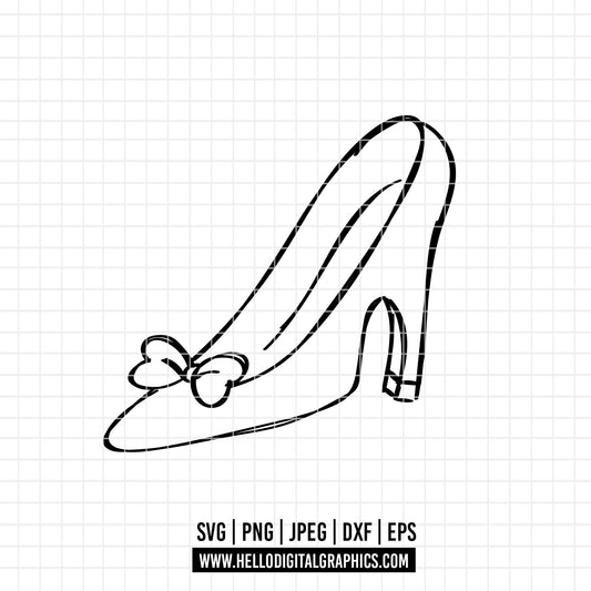 COD3629 - Cinderella svg, Princess svg, Princess for Cricut Silhouette, Tumbler svg, disney svg