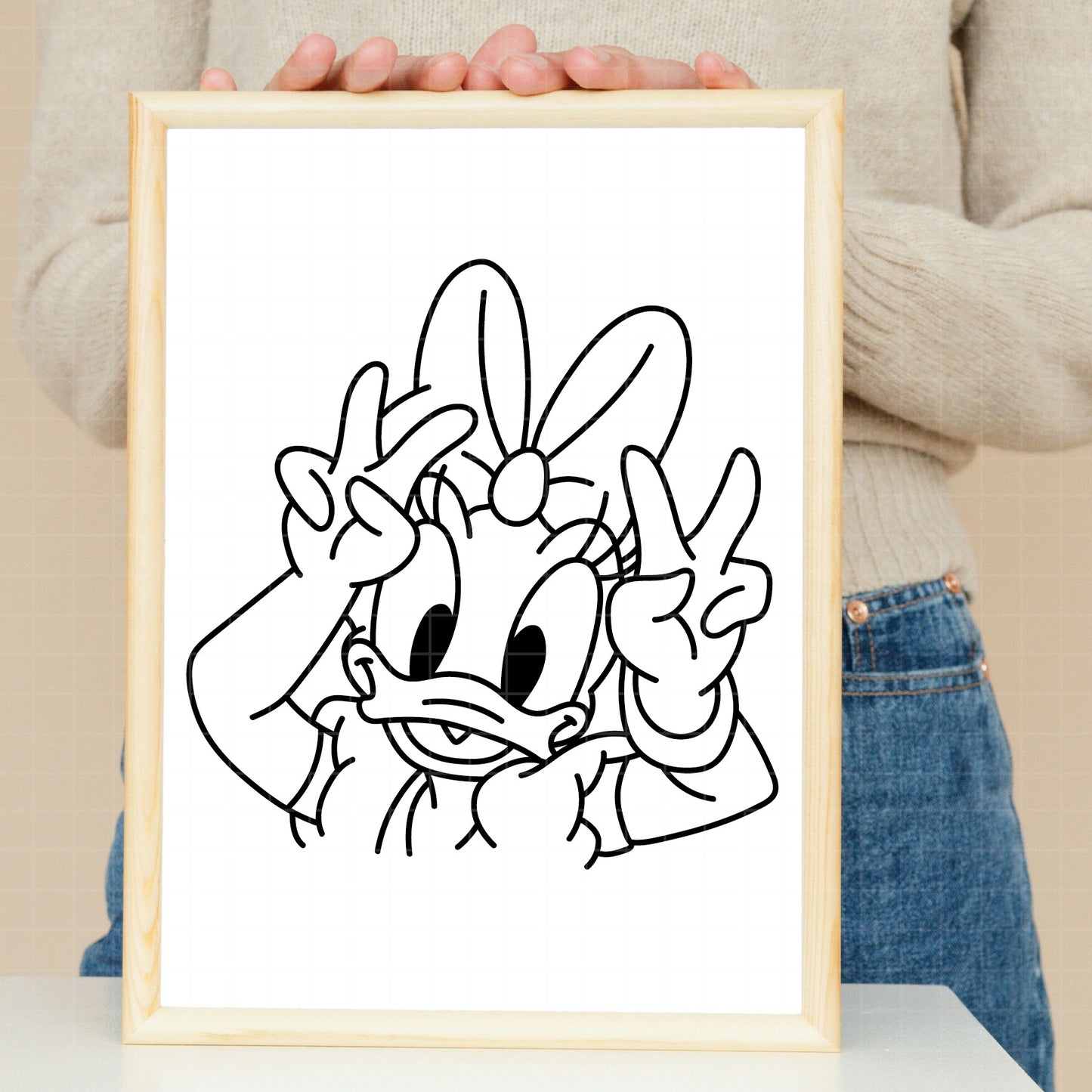 COD3631 - Besties svg, Minnie and daisy svg, Disney svg, disneyland t shirt svg, Disney svg, Minnie mermaid svg