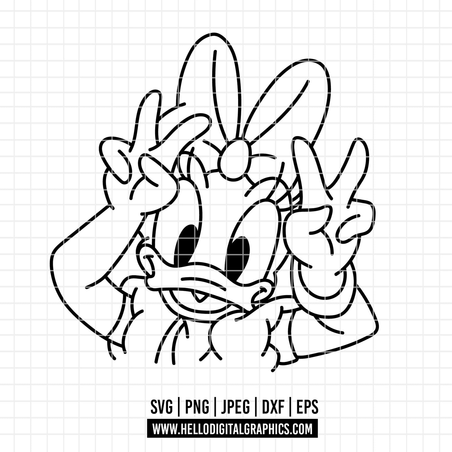 COD3631 - Besties svg, Minnie and daisy svg, Disney svg, disneyland t shirt svg, Disney svg, Minnie mermaid svg