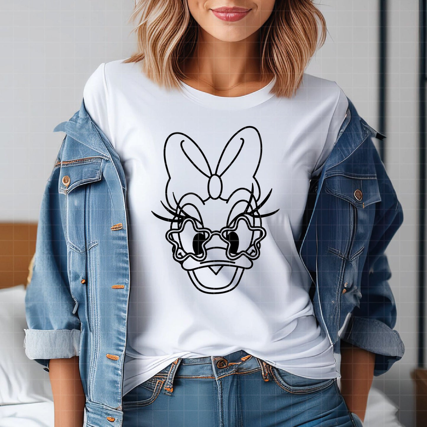 COD3632 - Besties svg, Minnie and daisy svg, Disney svg, disneyland t shirt svg, Disney svg, Minnie mermaid svg