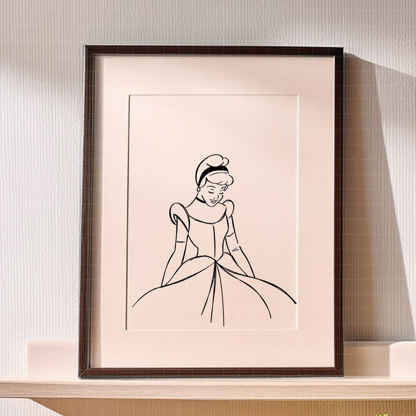 COD3654 - Cinderella svg, Princess svg, Princess for Cricut Silhouette, disney svg