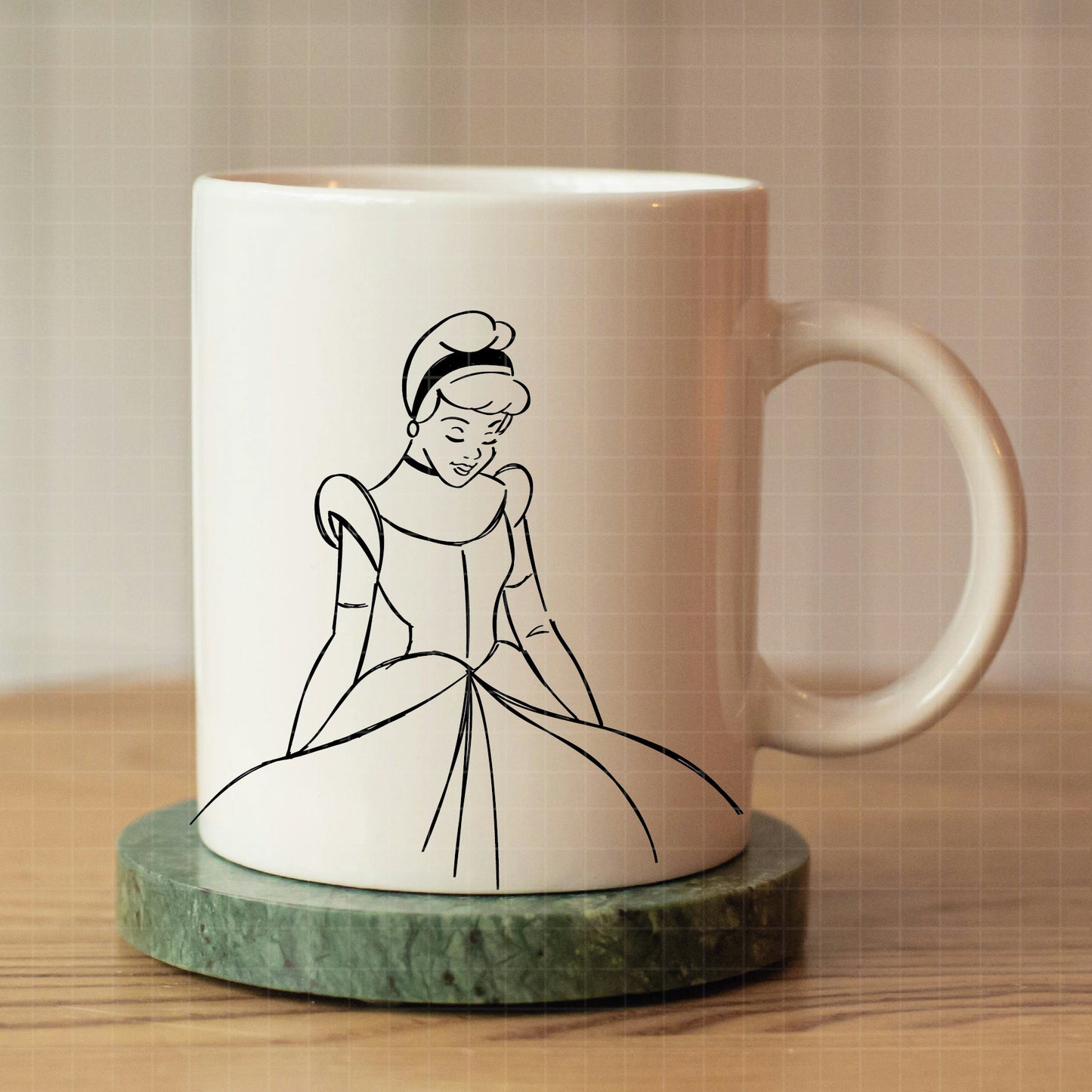 COD3654 - Cinderella svg, Princess svg, Princess for Cricut Silhouette, disney svg