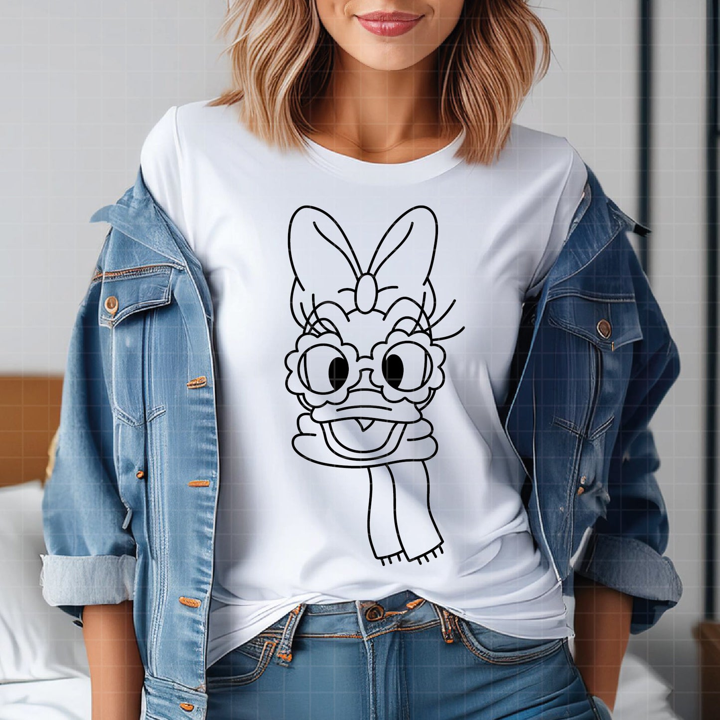 COD3657 - Daisy svg, Disney svg, disneyland t shirt svg, Disney svg