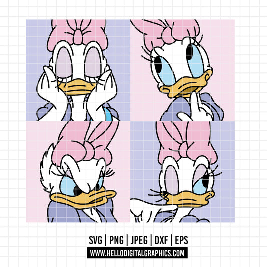 COD3658 - Daisy svg, Disney svg, disneyland t shirt svg, Disney svg
