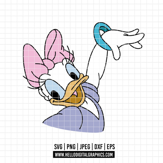 COD3659 - Daisy svg, Disney svg, disneyland t shirt svg, Disney svg