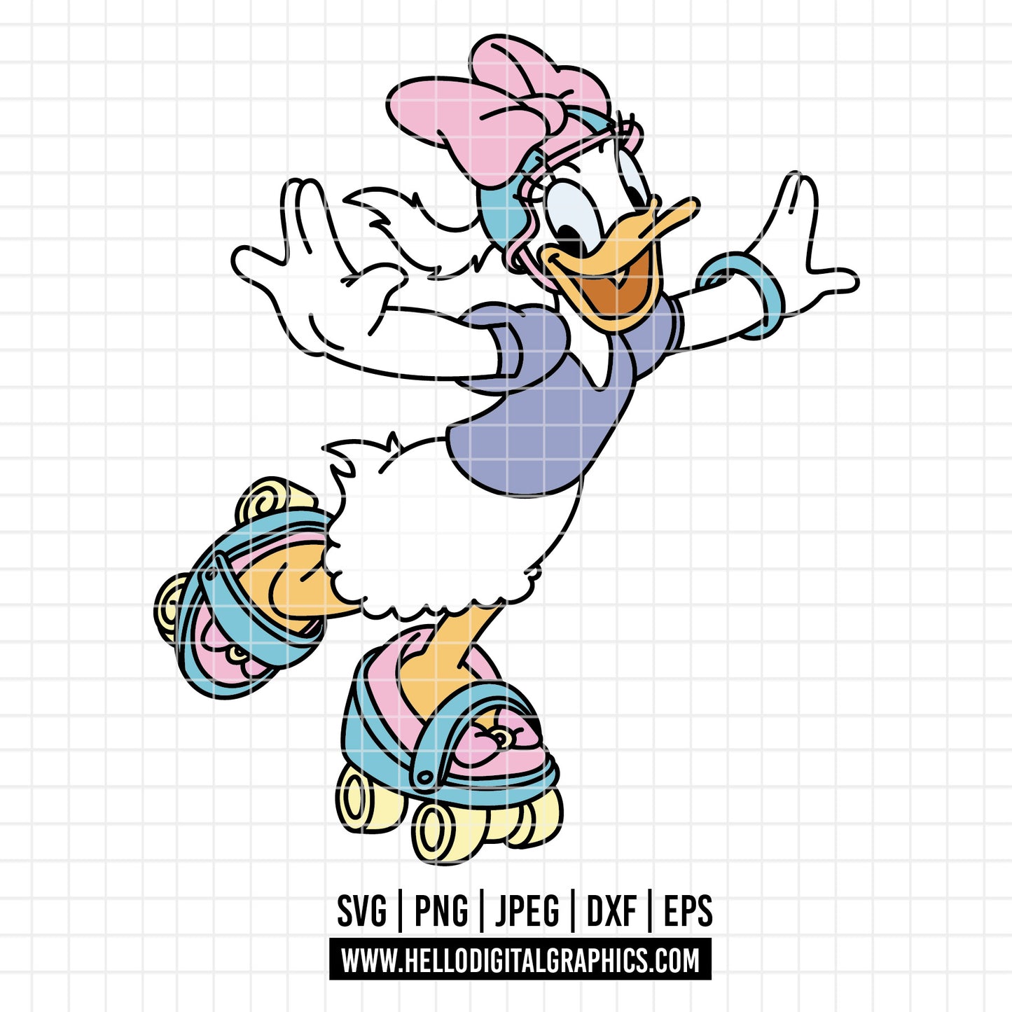 COD3661 - Daisy svg, Disney svg, disneyland t shirt svg, Disney svg