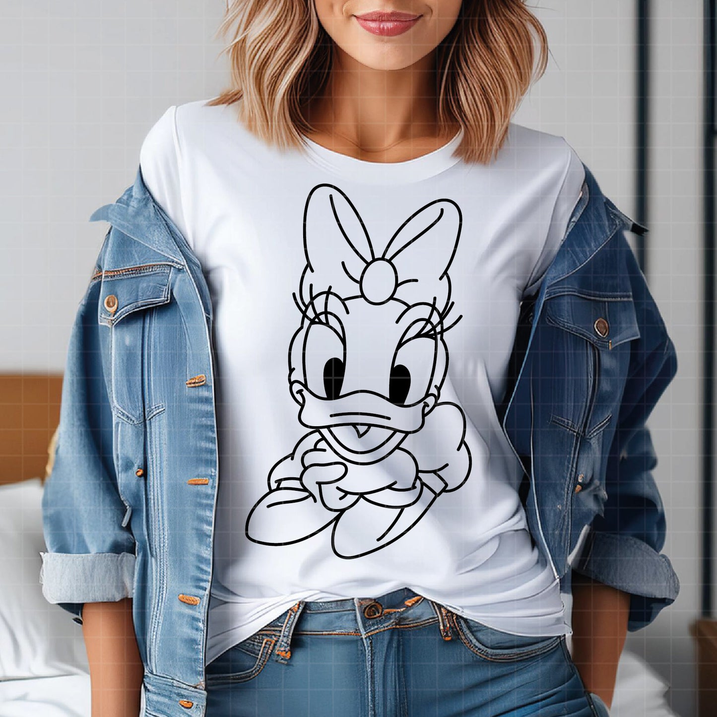 COD3678 - Daisy svg, Disney svg, disneyland t shirt svg, Disney svg