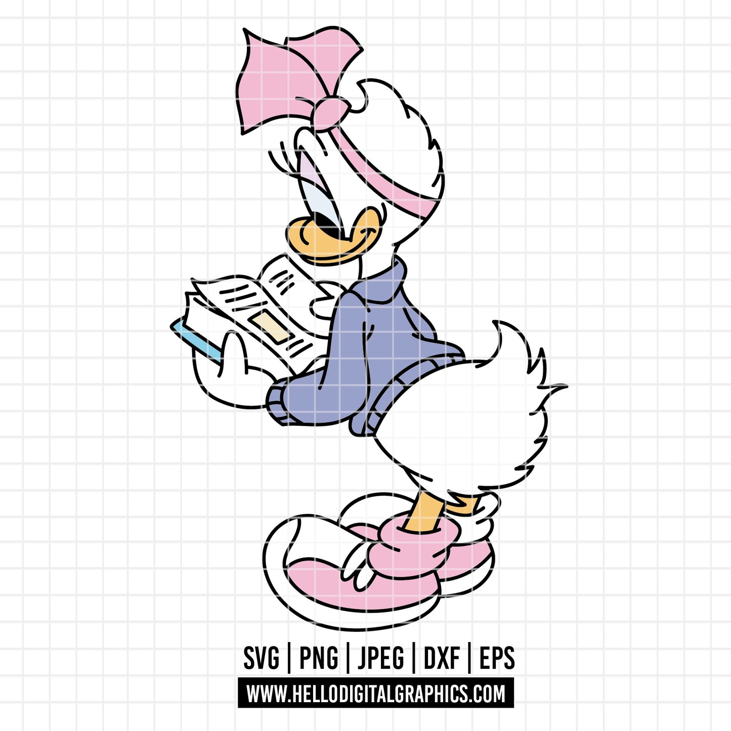 COD3679 - Daisy svg, Disney svg, disneyland t shirt svg, Disney svg