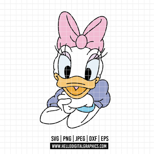 COD3680 - Daisy svg, Disney svg, disneyland t shirt svg, Disney svg