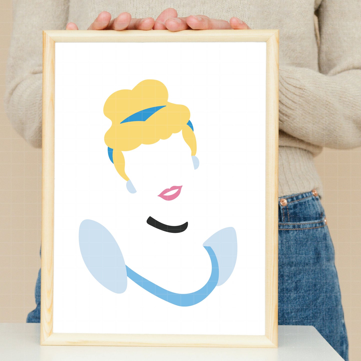 COD3683 - Cinderella svg, Princess svg, Princess for Cricut Silhouette, disney svg