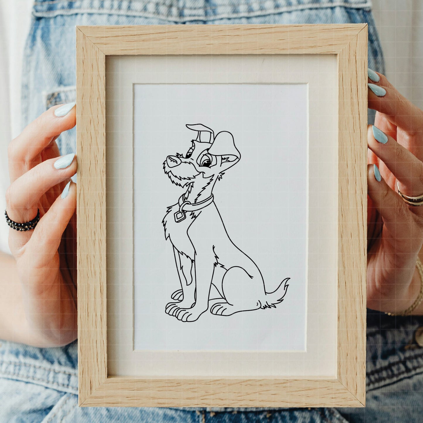 COD3685 - Lady and the Tramp - Digital Download, Instant Download, svg, dxf, eps & png