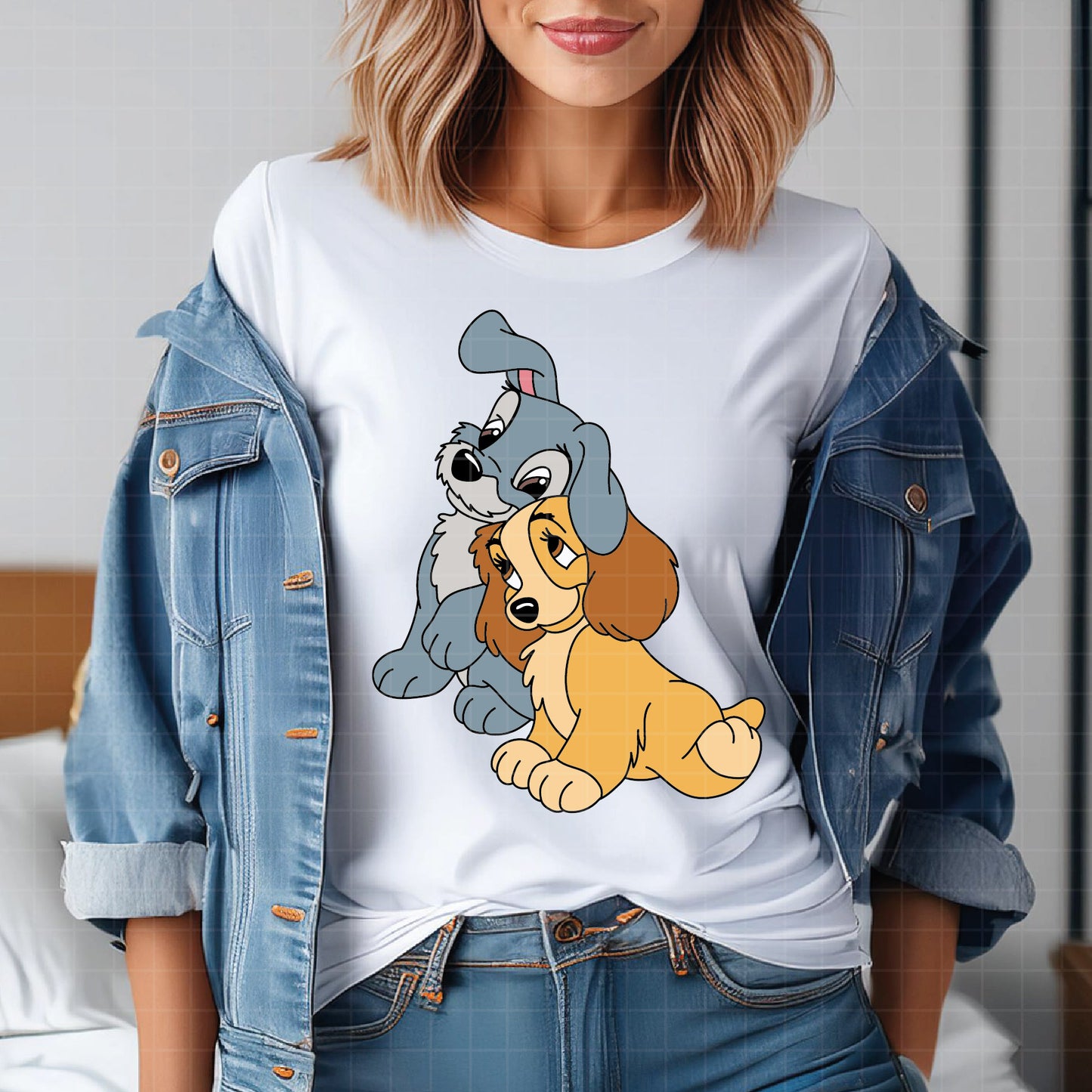COD3690 - Lady and the Tramp - Digital Download, Instant Download, svg, dxf, eps & png