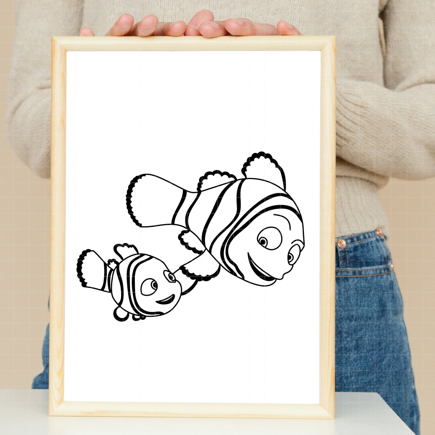 COD3692 - Finding nemo svg, Nemo shirt, disney finding Nemo svg, custom finding nemo seagulls, Disneyworld shirts