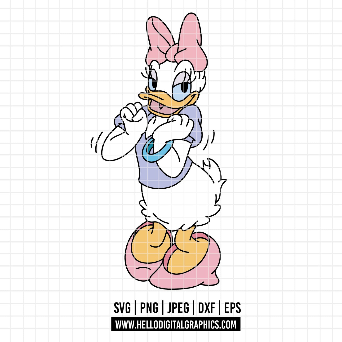 COD3697 - Daisy and donald svg, Disney svg, disneyland t shirt svg, Disney svg