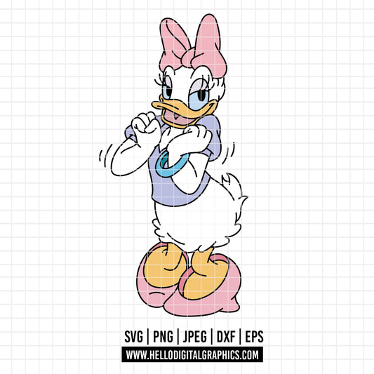 COD3697 - Daisy and donald svg, Disney svg, disneyland t shirt svg, Disney svg