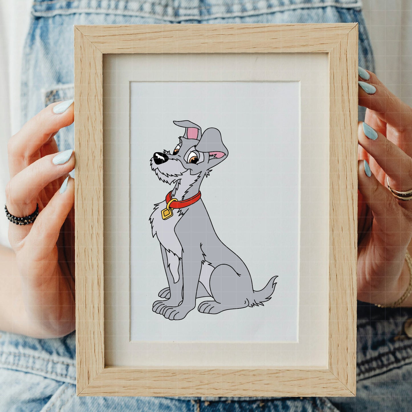 COD3703 - Lady and the Tramp - Digital Download, Instant Download, svg, dxf, eps & png