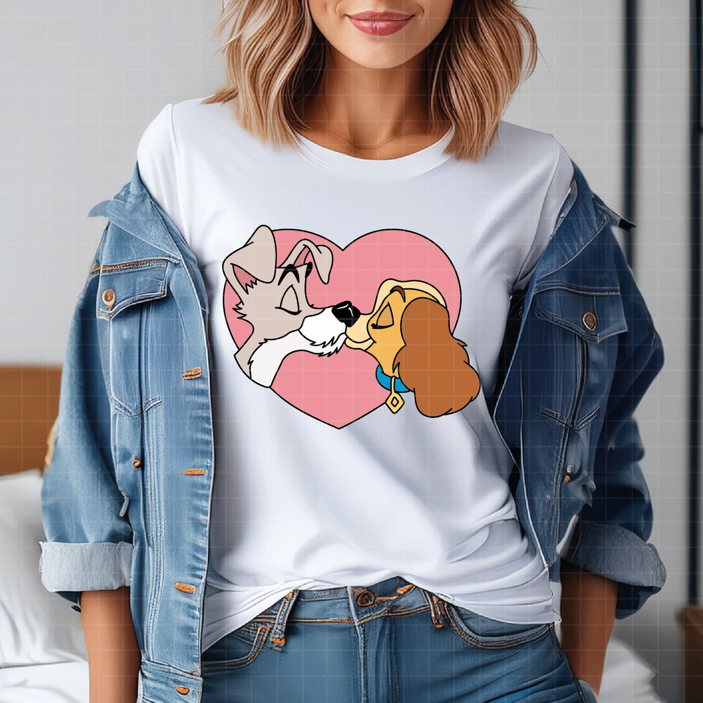 COD3705 - Lady and the Tramp - Digital Download, Instant Download, svg, dxf, eps & png