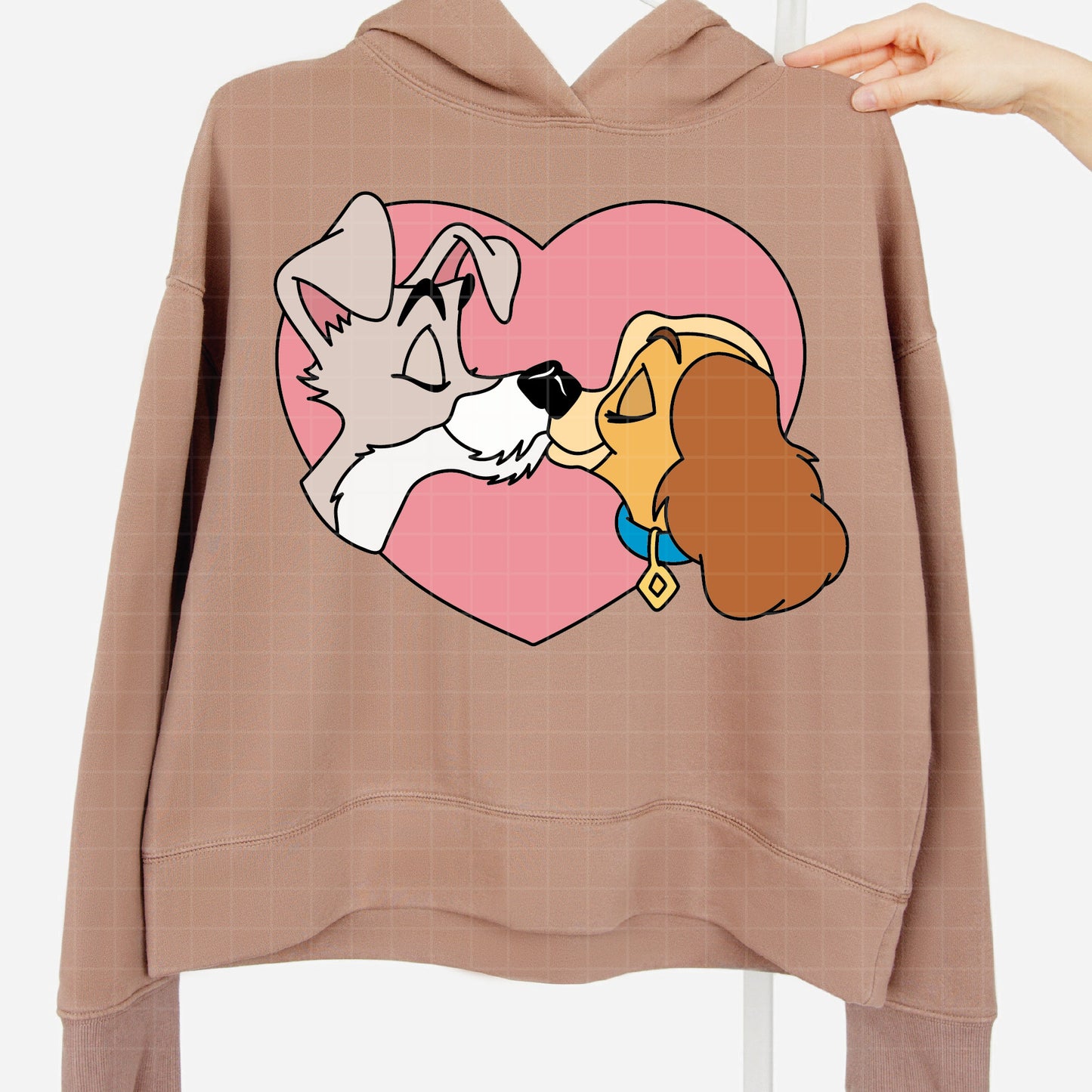 COD3705 - Lady and the Tramp - Digital Download, Instant Download, svg, dxf, eps & png