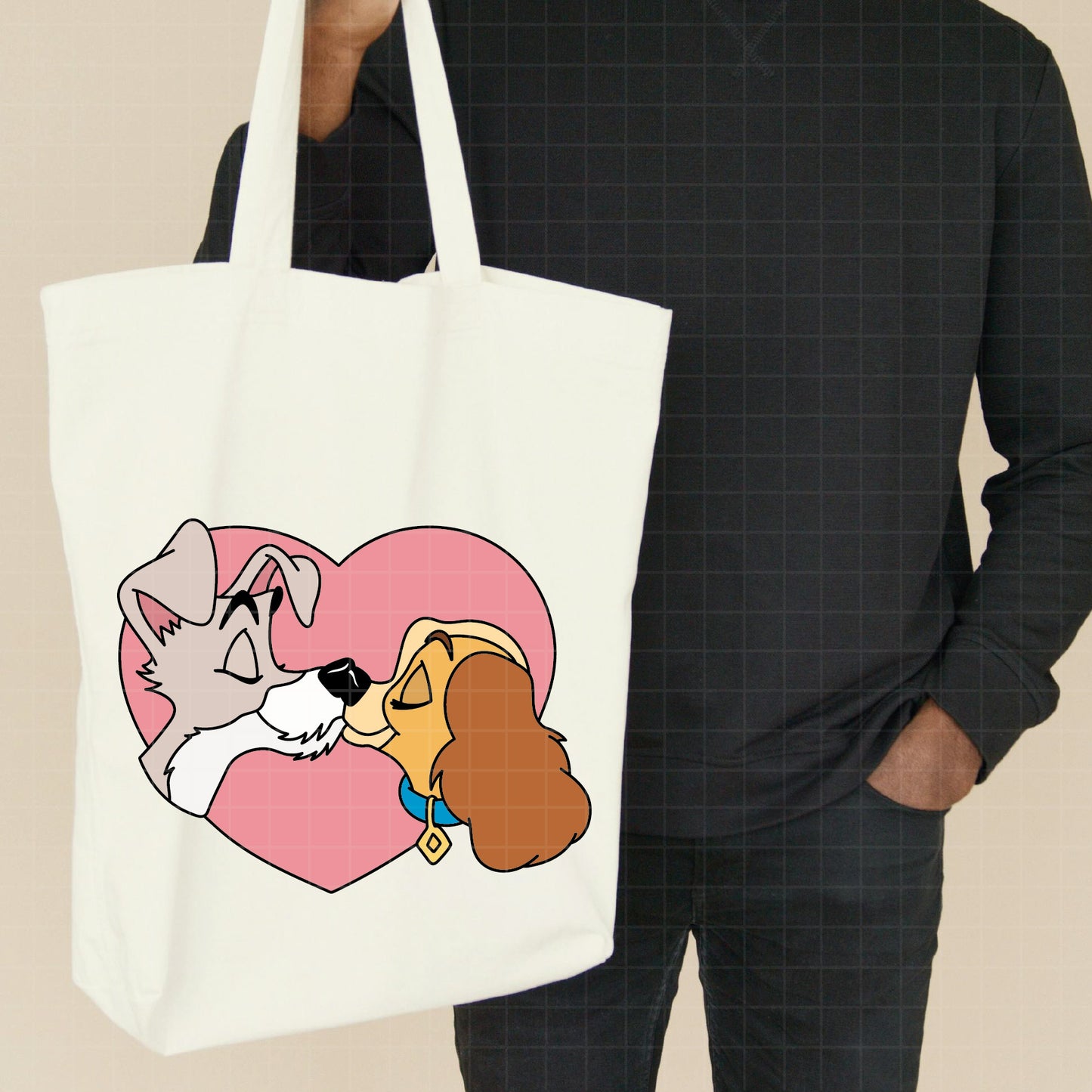 COD3705 - Lady and the Tramp - Digital Download, Instant Download, svg, dxf, eps & png