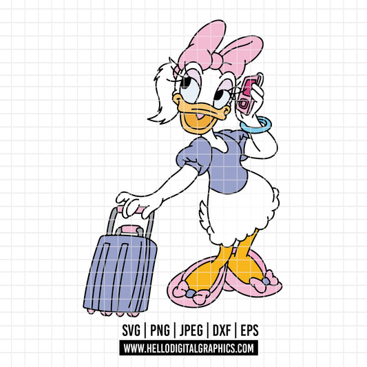 COD3707 - Daisy svg, Disney svg, disneyland t shirt svg, Disney svg