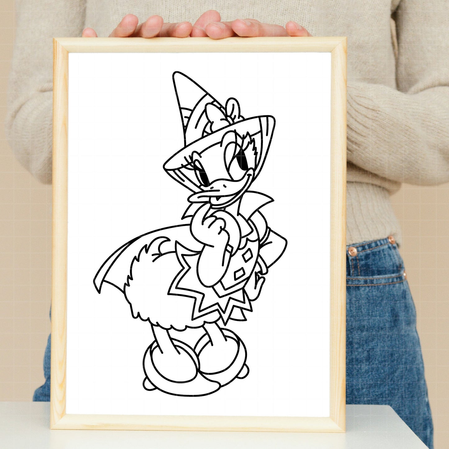 COD3708 - Daisy halloween svg, Disney svg, disneyland t shirt svg, Disney svg