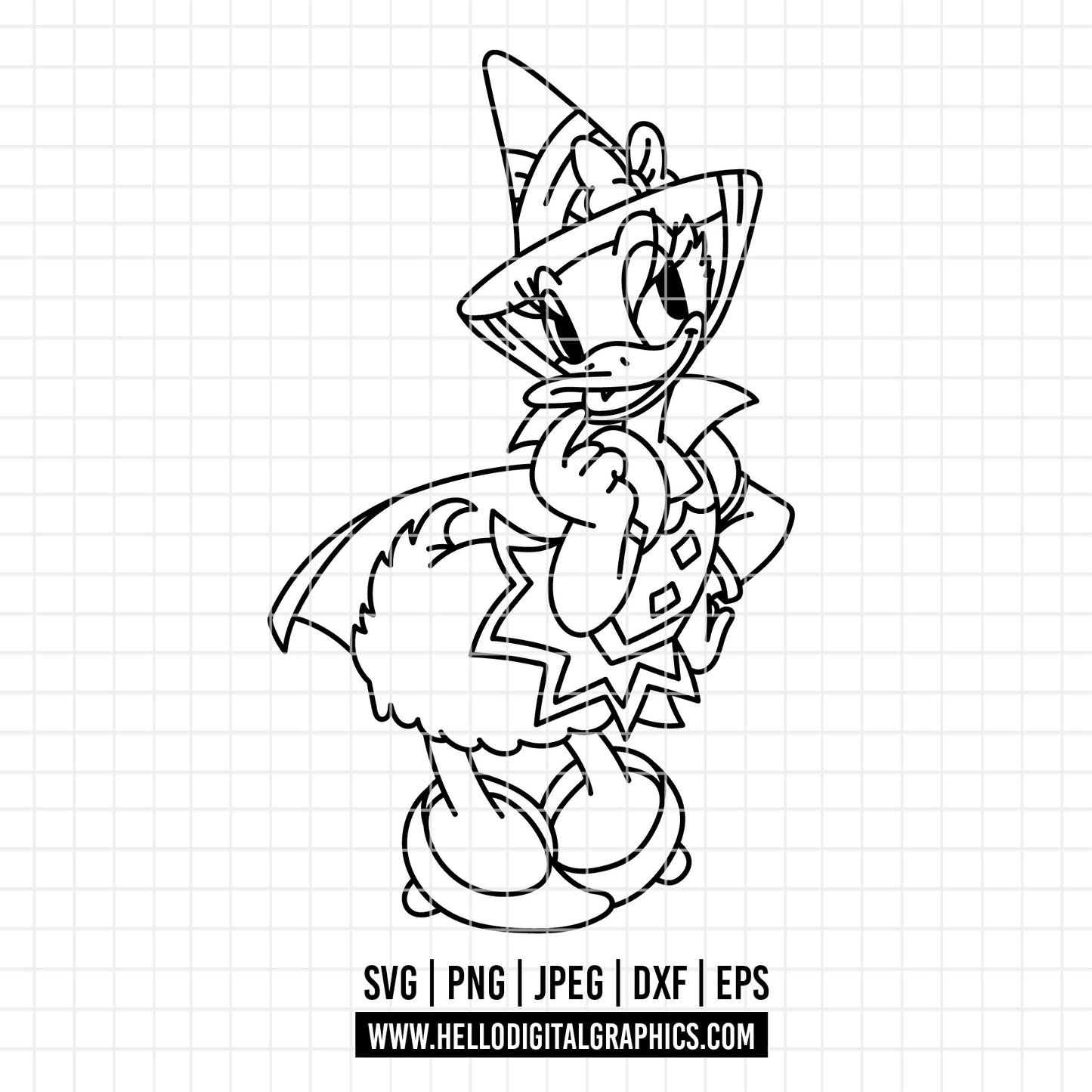 COD3708 - Daisy halloween svg, Disney svg, disneyland t shirt svg, Disney svg