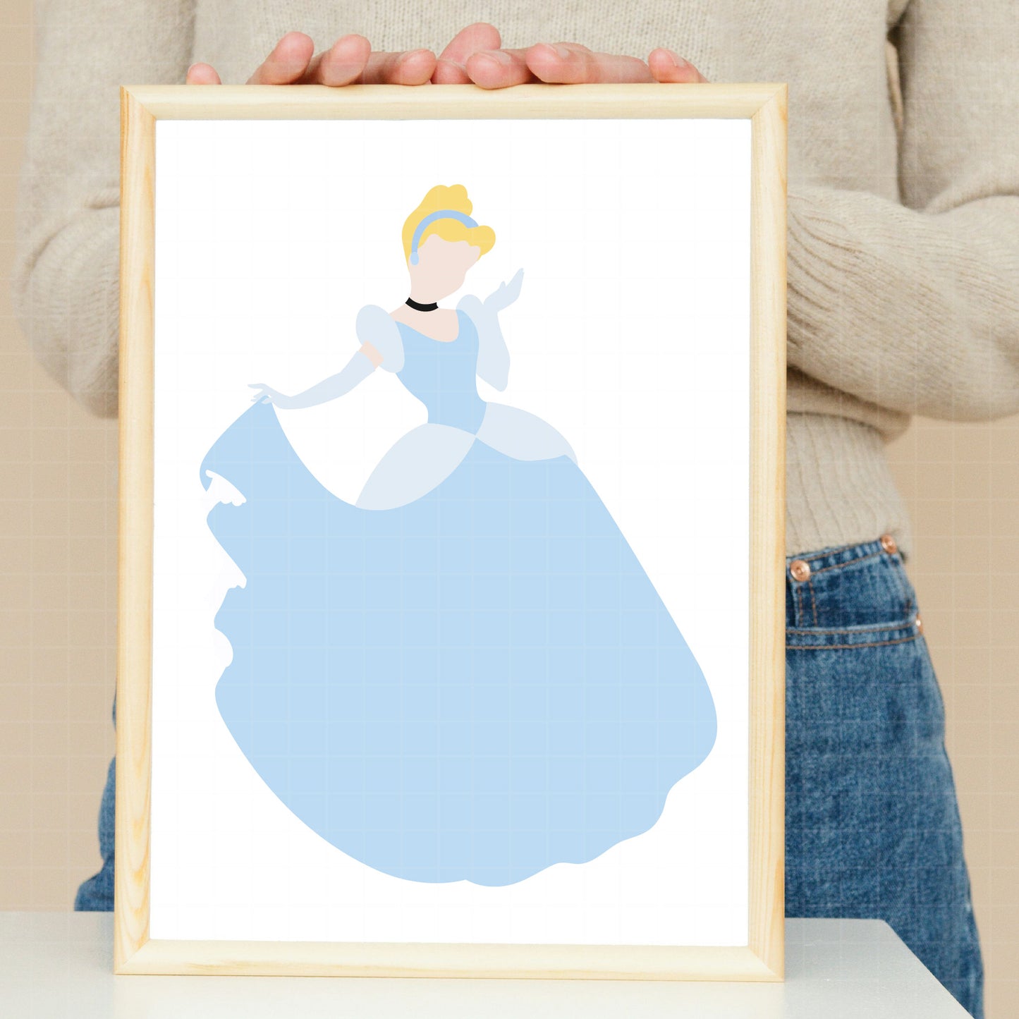 COD3711 - Cinderella svg, Princess svg, Princess for Cricut Silhouette, disney svg