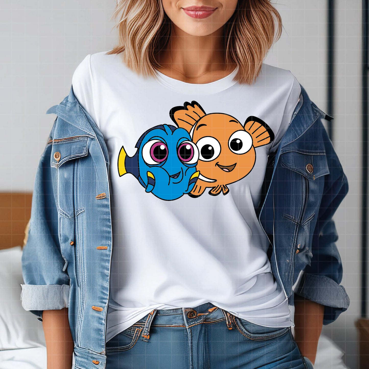COD3734 - Finding nemo svg, Dory shirt, disney finding Nemo svg, custom finding nemo seagulls, Disneyworld shirts