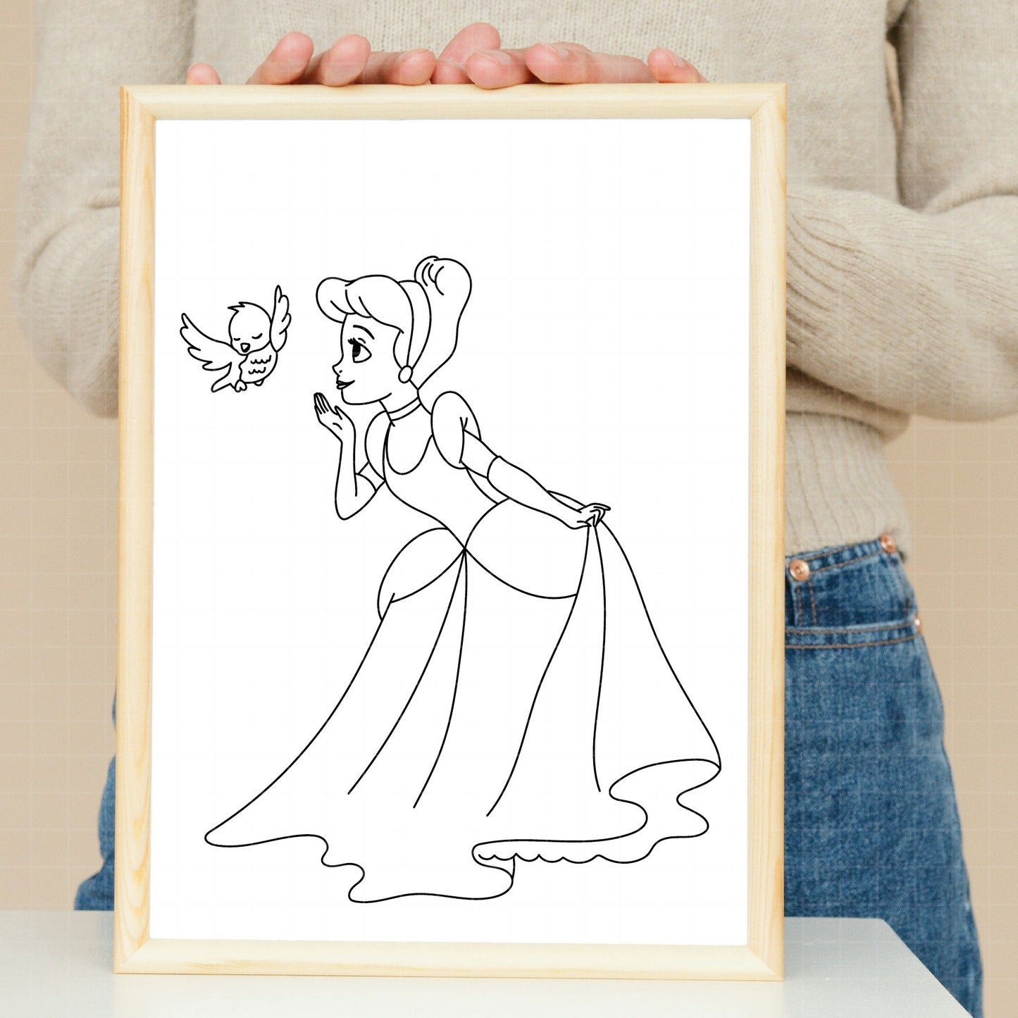 COD3743 - Cinderella svg, Princess svg, Princess for Cricut Silhouette, disney svg