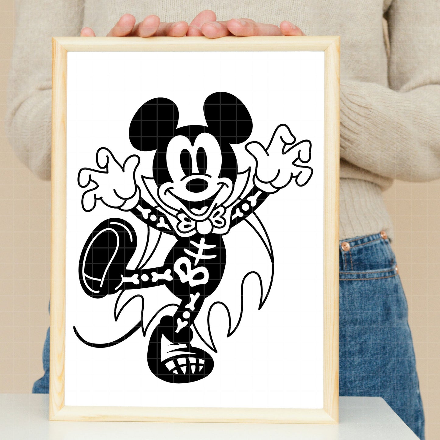 COD3746- Mickey ghost svg, Halloween svg, Mickey svg, Disney svg