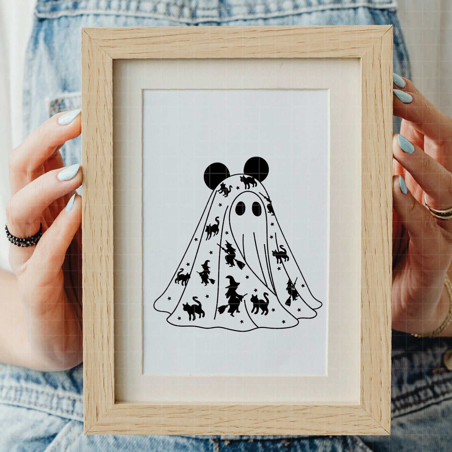 COD3748- Mickey ghost svg, Halloween svg, Mickey svg, Disney svg