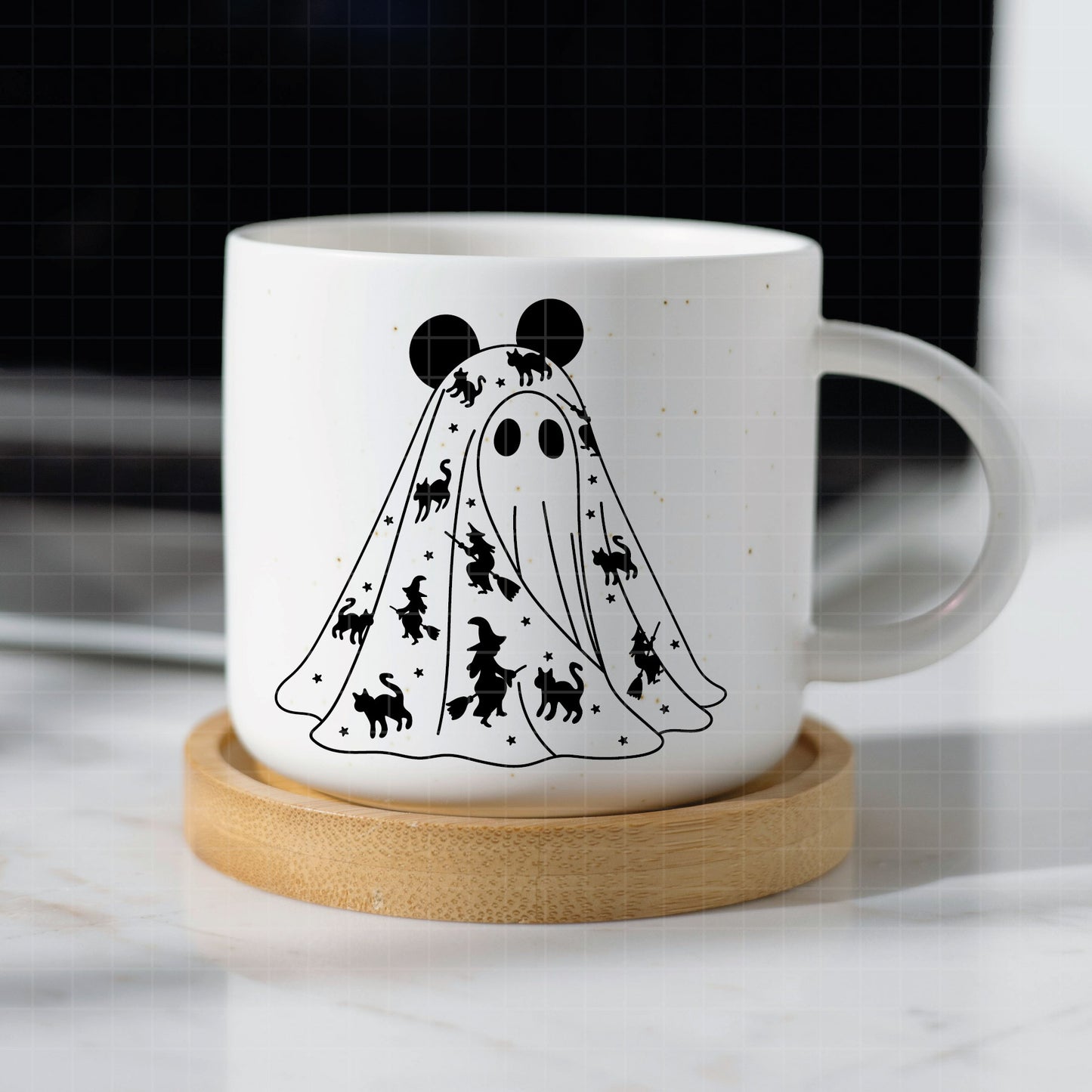 COD3748- Mickey ghost svg, Halloween svg, Mickey svg, Disney svg