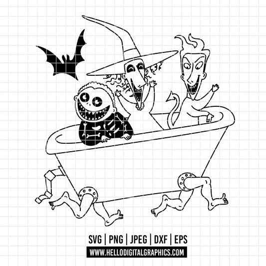 COD3749 - Nightmare Before Christmas svg, Jack Skellington svg, Halloween png