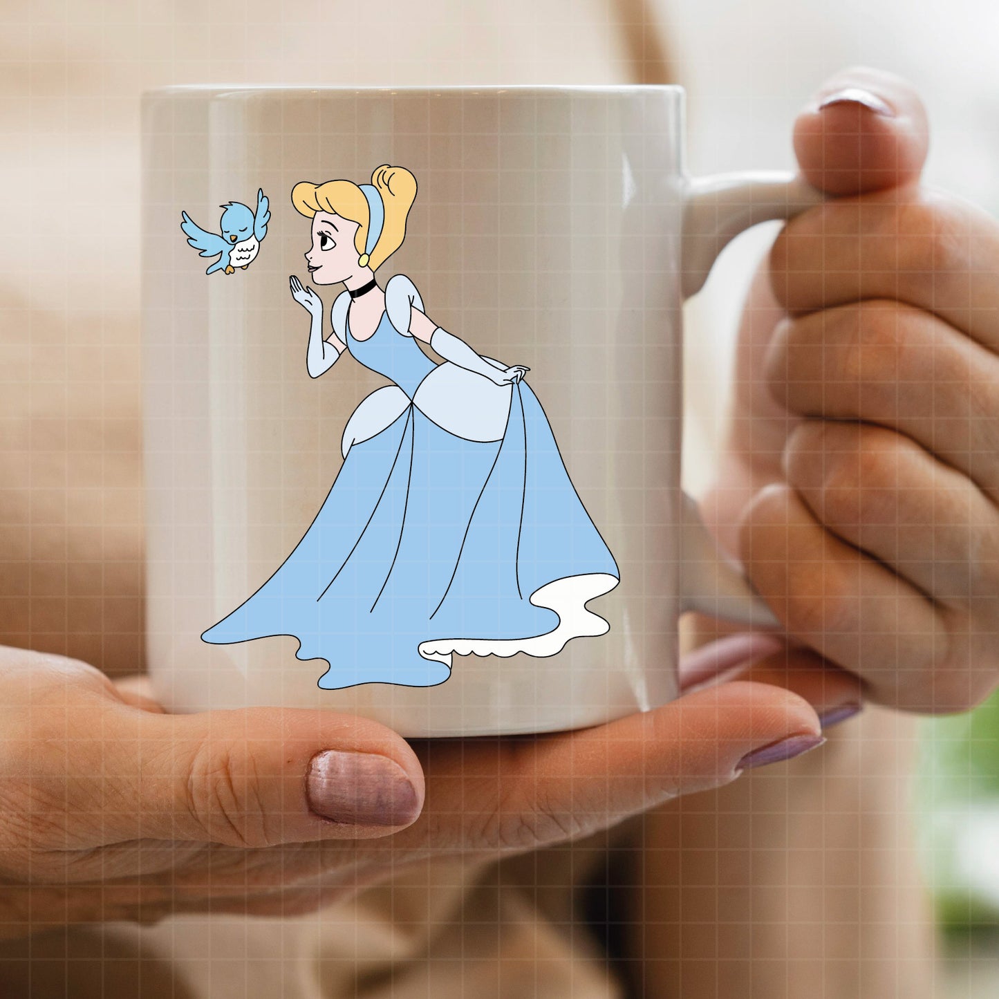 COD3762 - Cinderella svg, Princess svg, Princess for Cricut Silhouette, disney svg