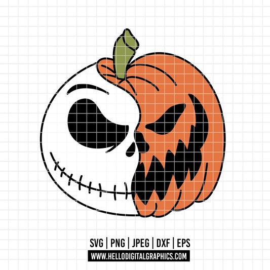 COD3763 - Nightmare Before Christmas svg, Jack Skellington svg, Halloween png