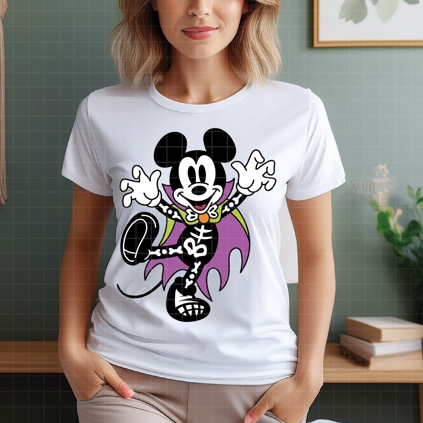 COD3764 - Mickey ghost svg, Halloween svg, Mickey svg, Disney svg